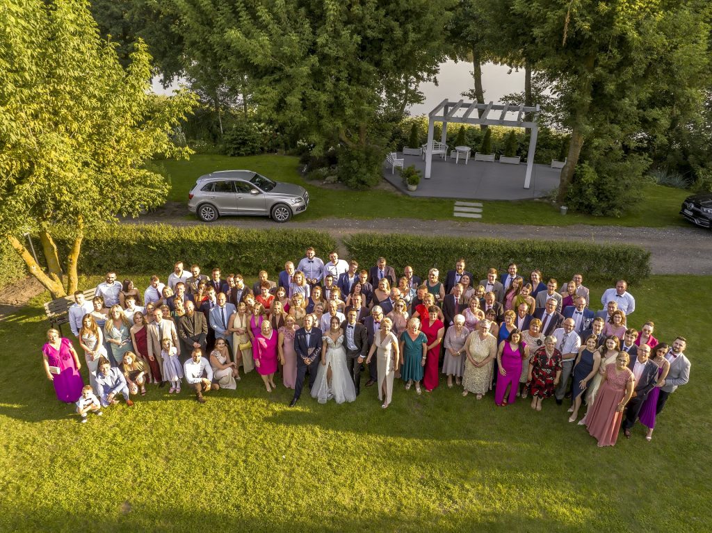 2025-08-09 - lot dronem na slubie Natalii i Lukasza w Kowalewie Pomorskim i Chelmzy_123-topaz-denoise-face-sharpen Ośrodek Wypoczynkowy Grodno & Sala Zakątek Ruczaj Chełmża z drona